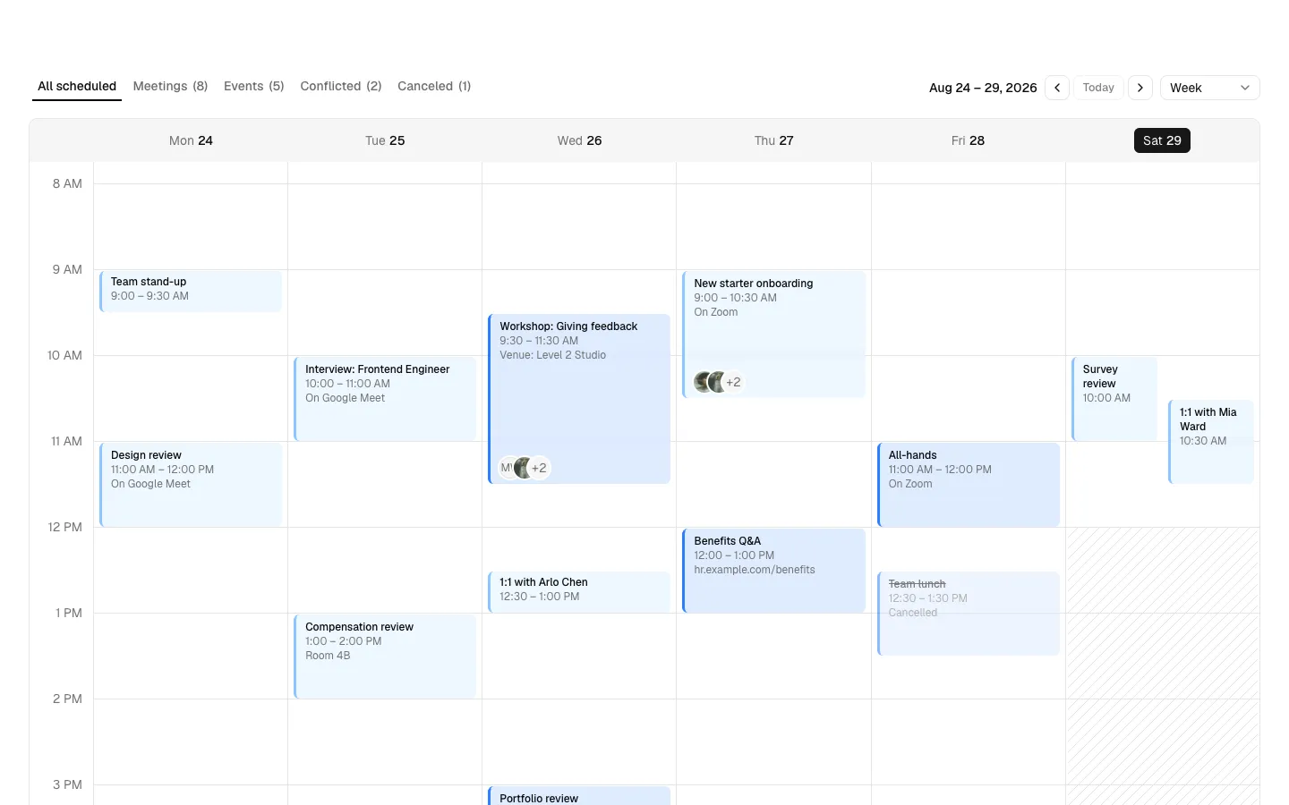 Calendar