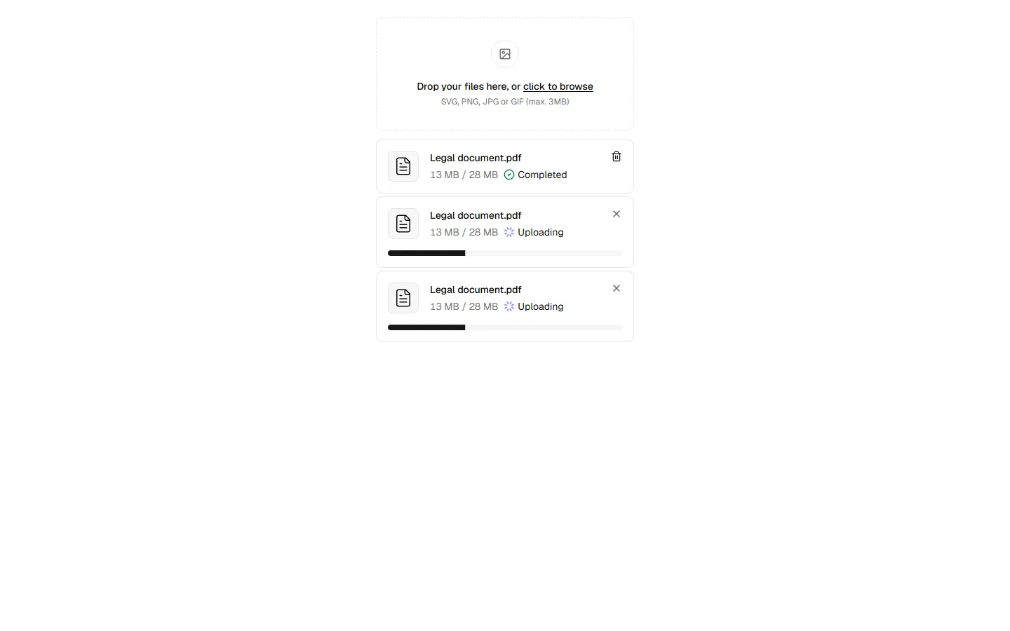 File Uploads