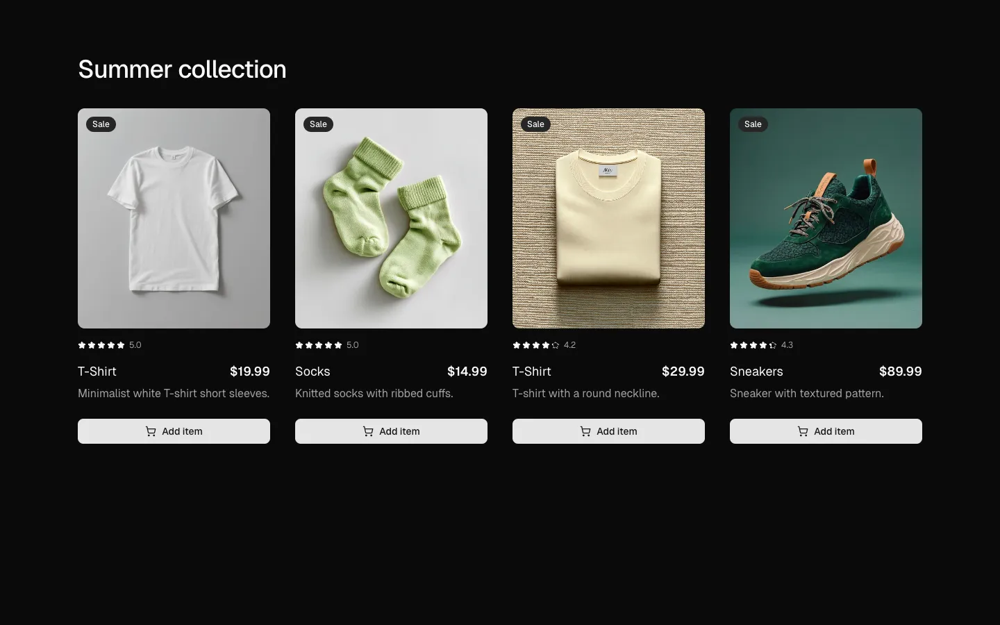 Product List 1