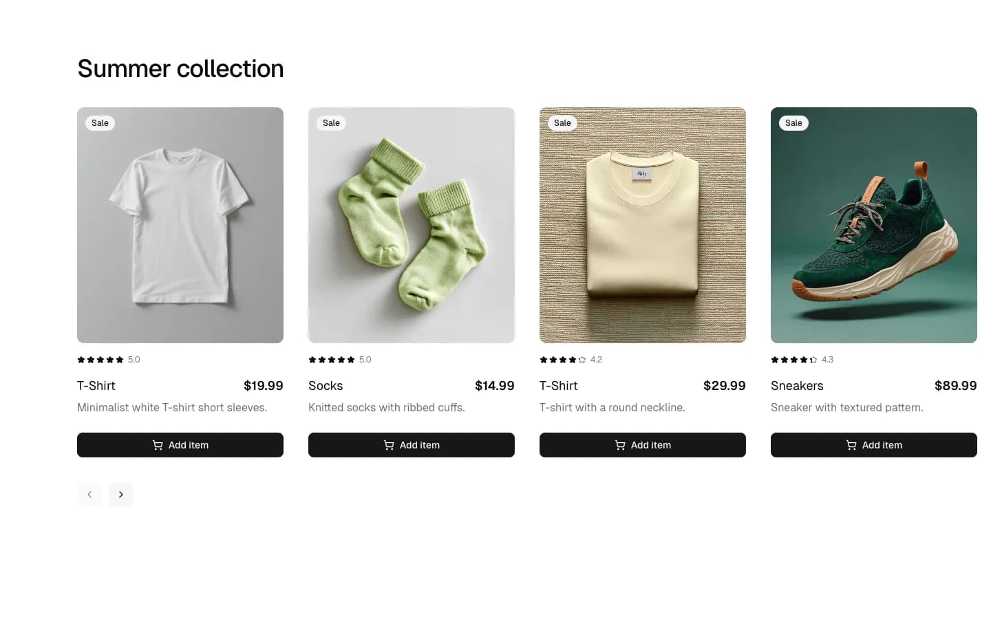Product List 5