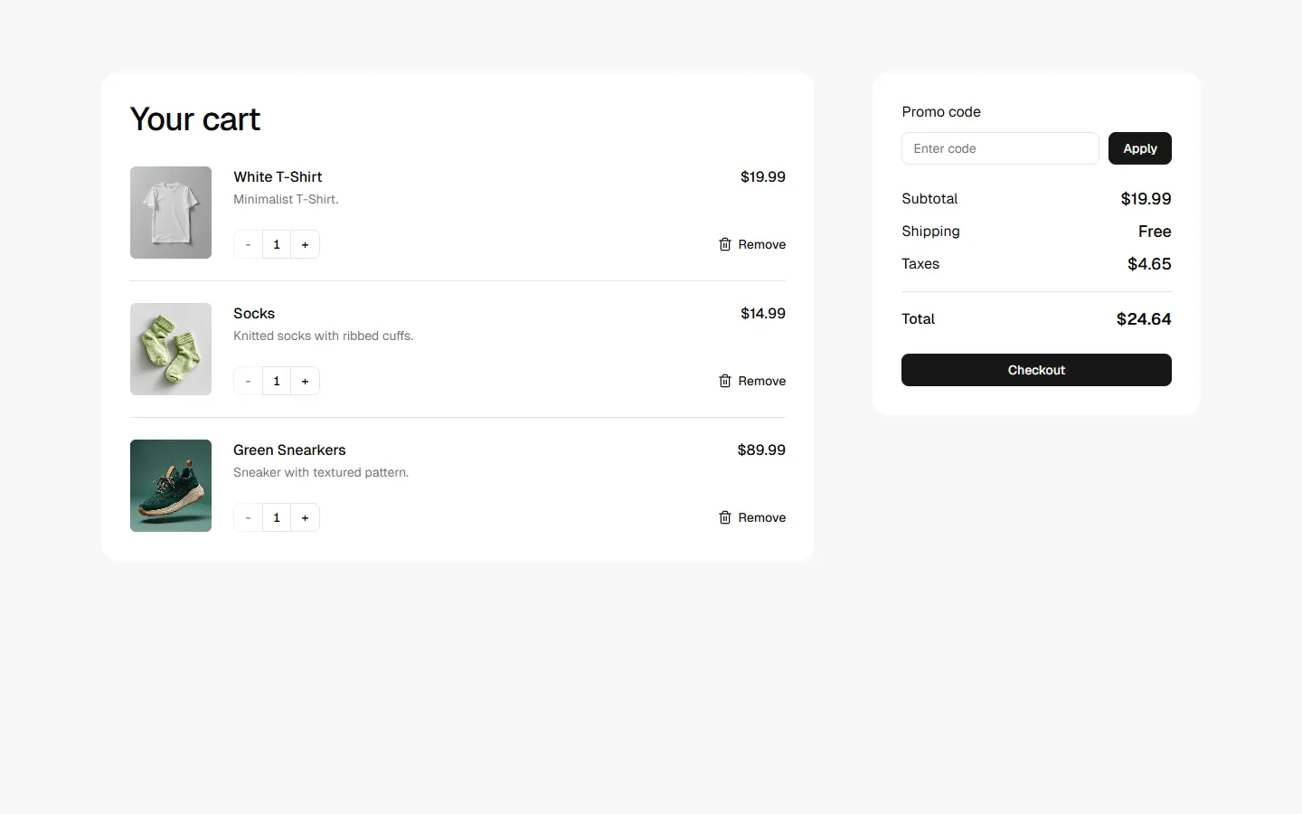 Shopping Cart 2