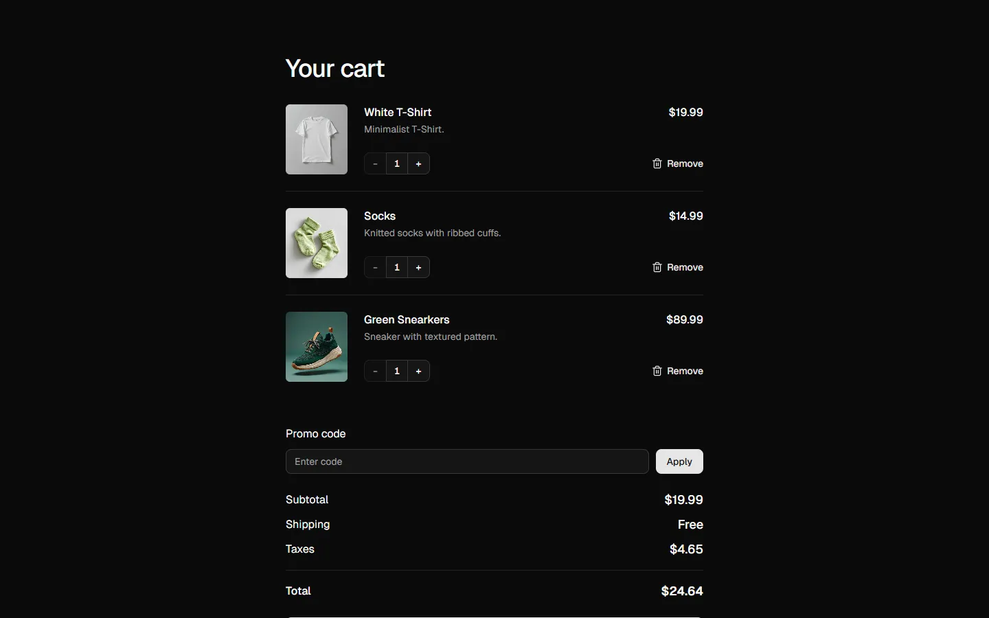 Shopping Cart 3