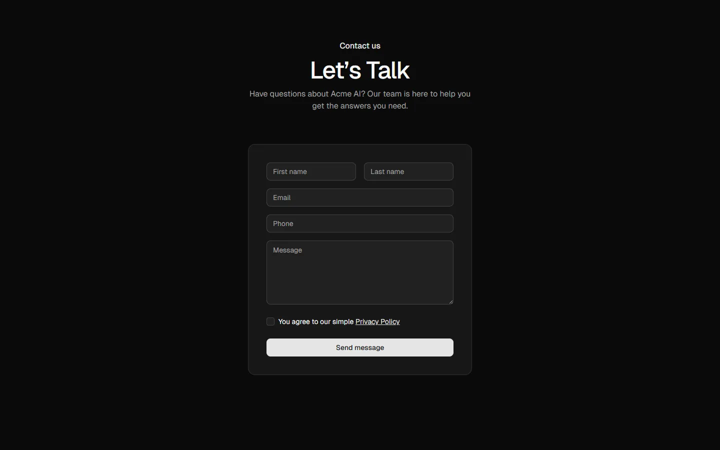 Contact 2