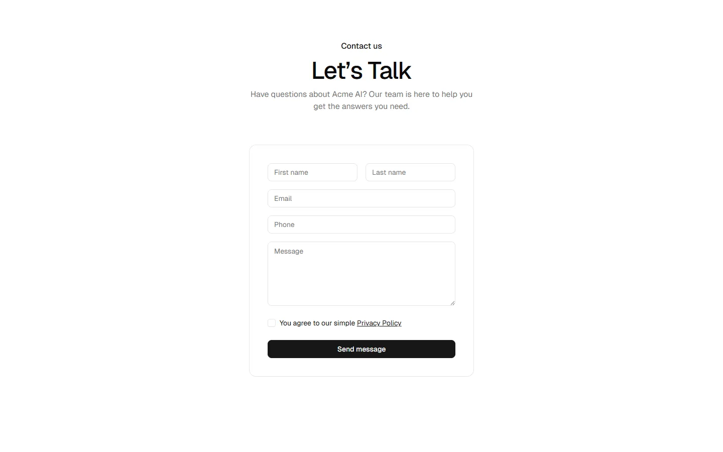 Contact 2
