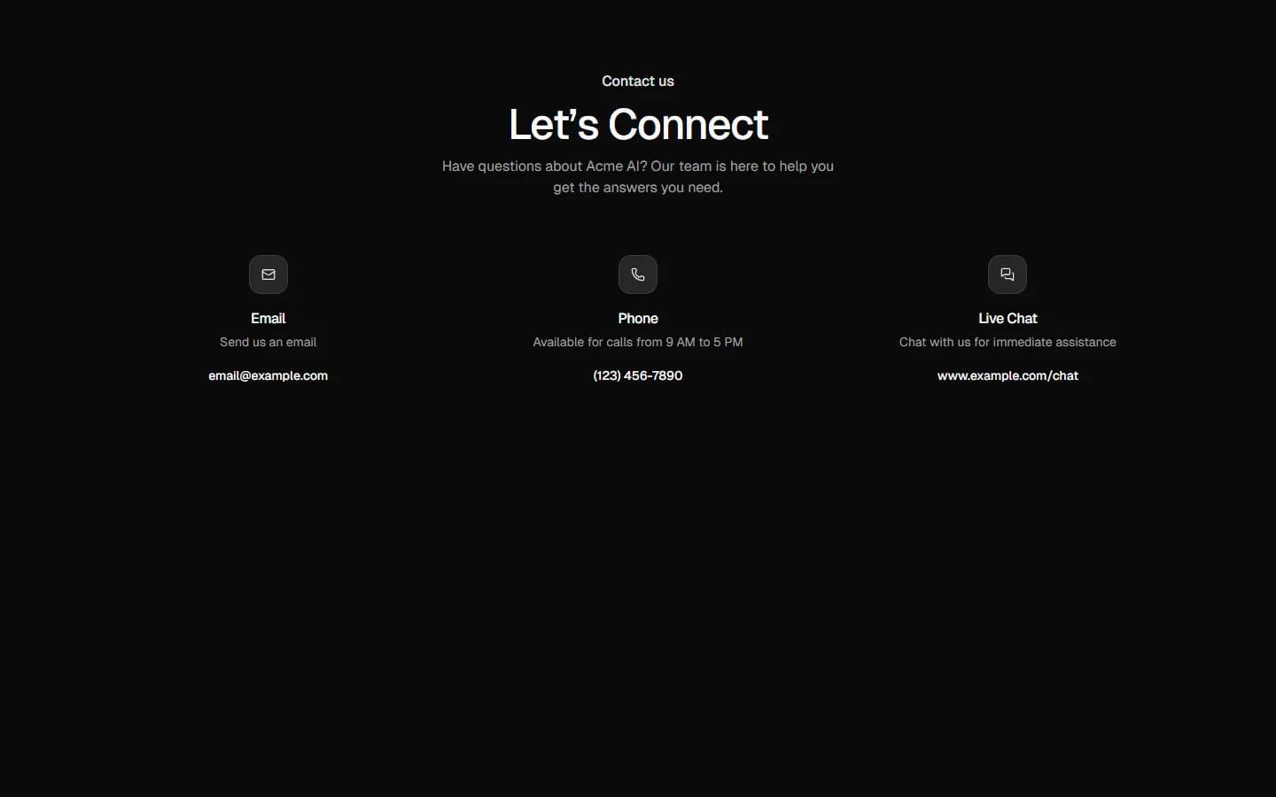 Contact 4