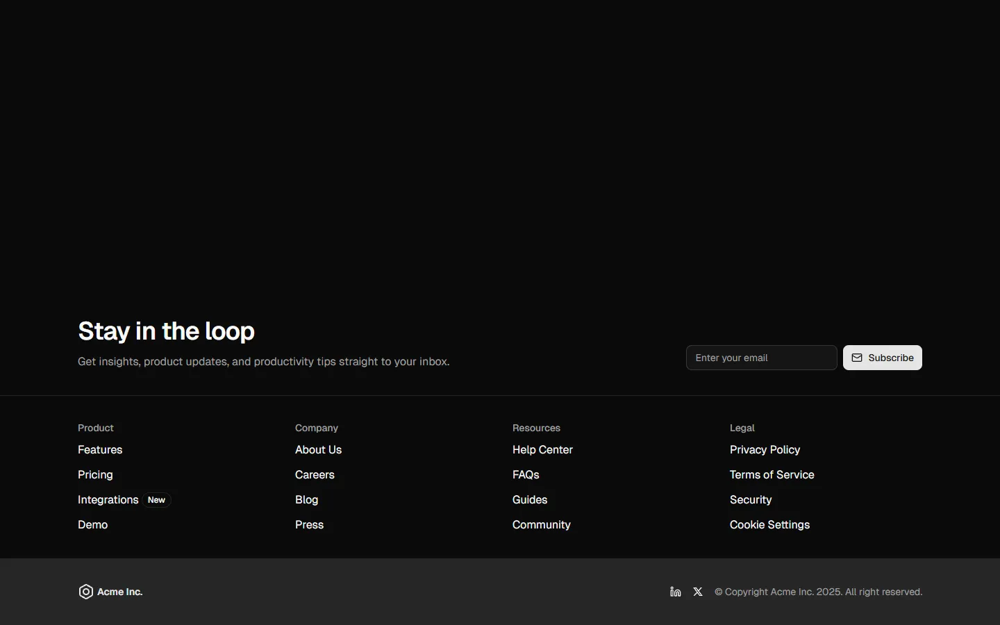 Footer 2