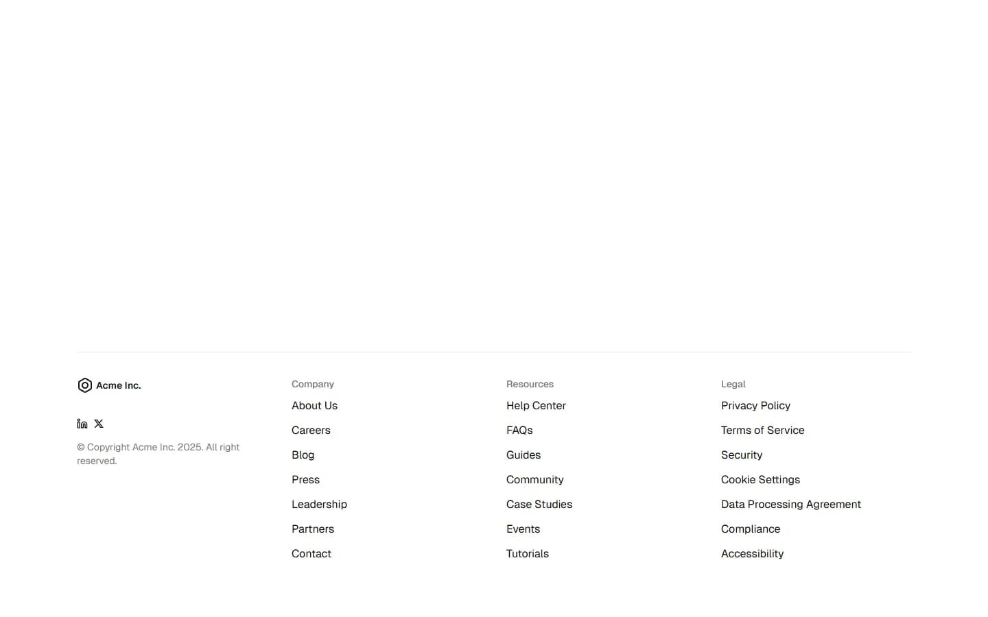 Footer 3