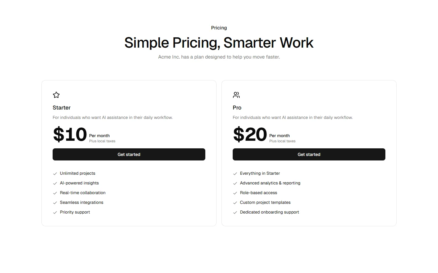 Pricing 2