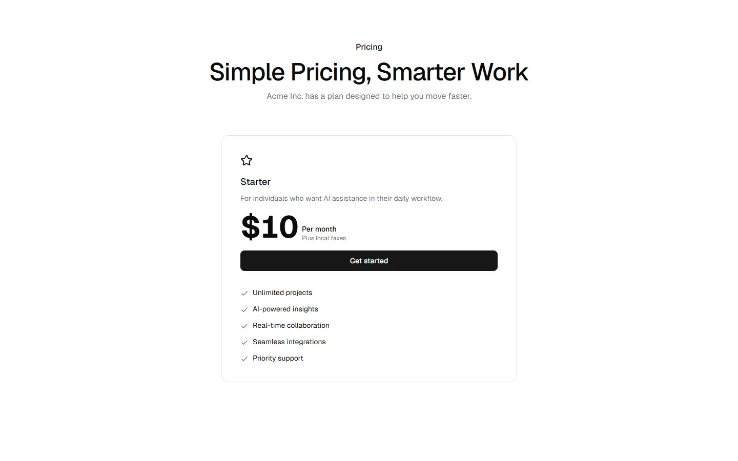 Pricing 3